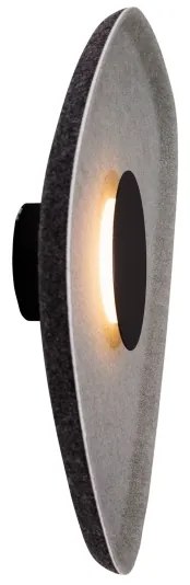 Aplică LED MAXLIGHT W0558 DEUX LED/5W/230V negru