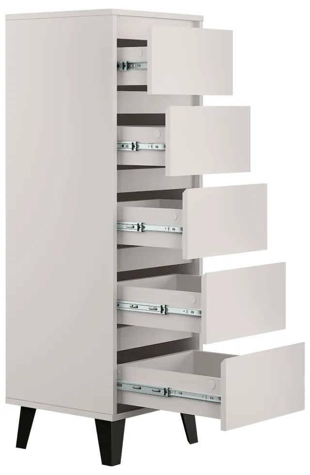 Comoda BOGAN 5S40, crem
