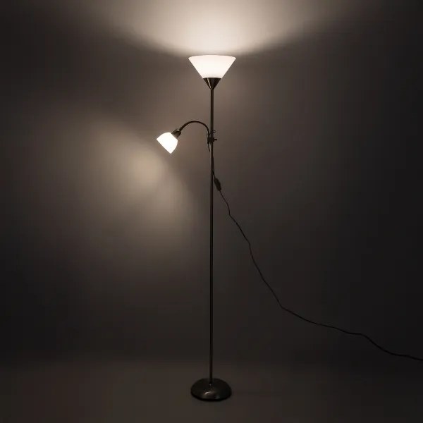 Brilagi - Lampadar ARIANA 1xE27/100W/230V + 1xE14/25W negru