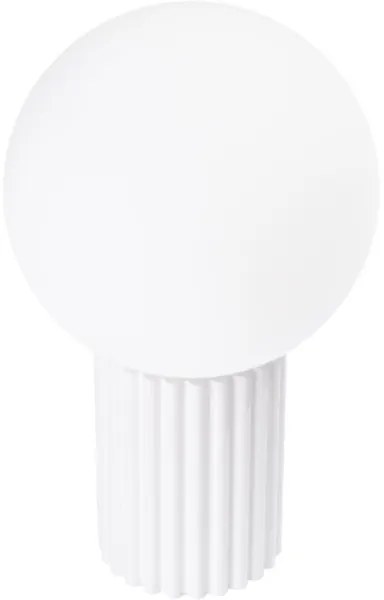 Lampă de masă Sollux SL.1711 HALO 1xG9/8W/230V d. 12 cm alb