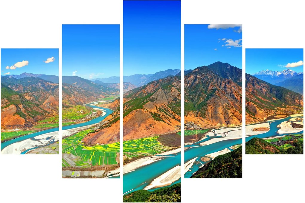 Tablou - Râul Yangtze (150x105 cm)
