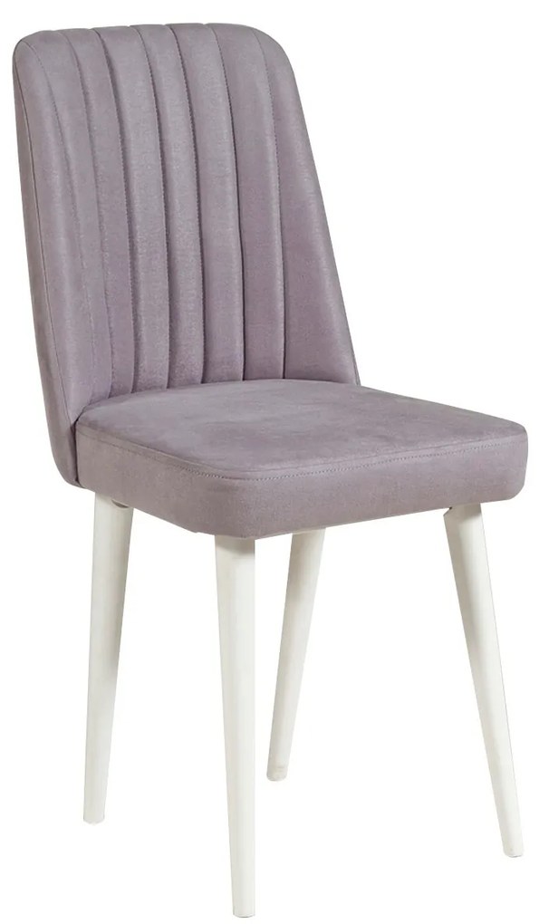 Set mobilier sufragerie Vlasta 1 (alb + gri) (pentru 4 persoane). 1073070