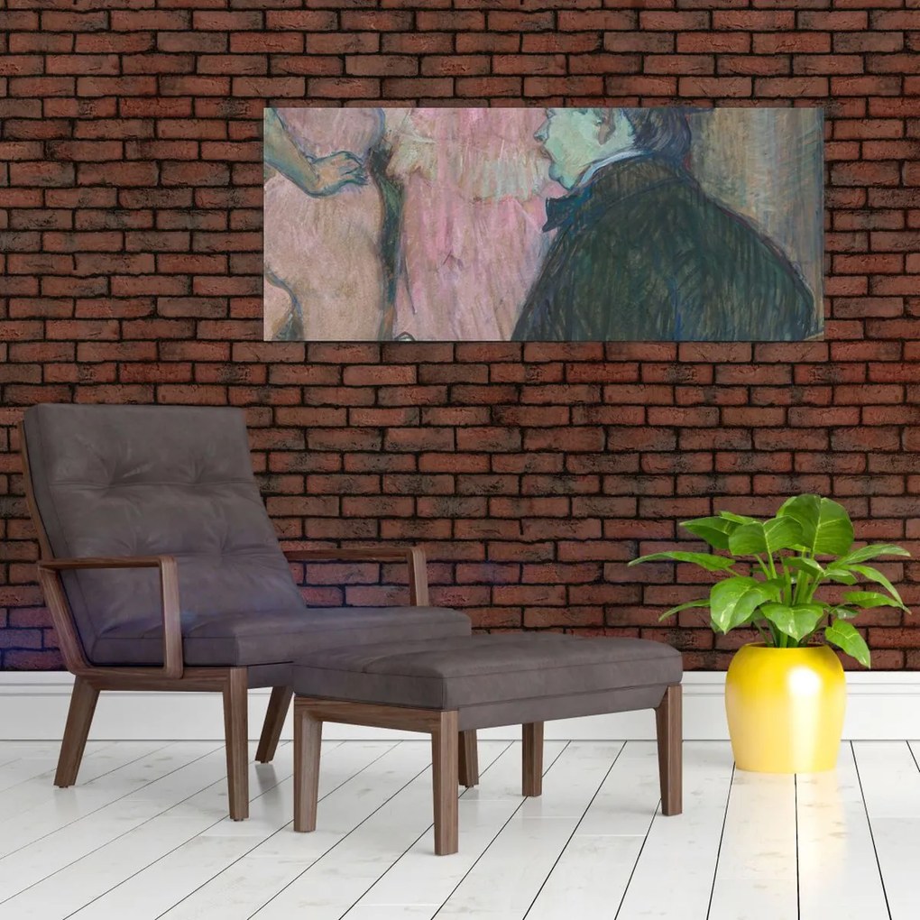 Tablou - Henri de Toulouse-Lautrec, Maxime Dethomas, reproducere (120x50 cm)