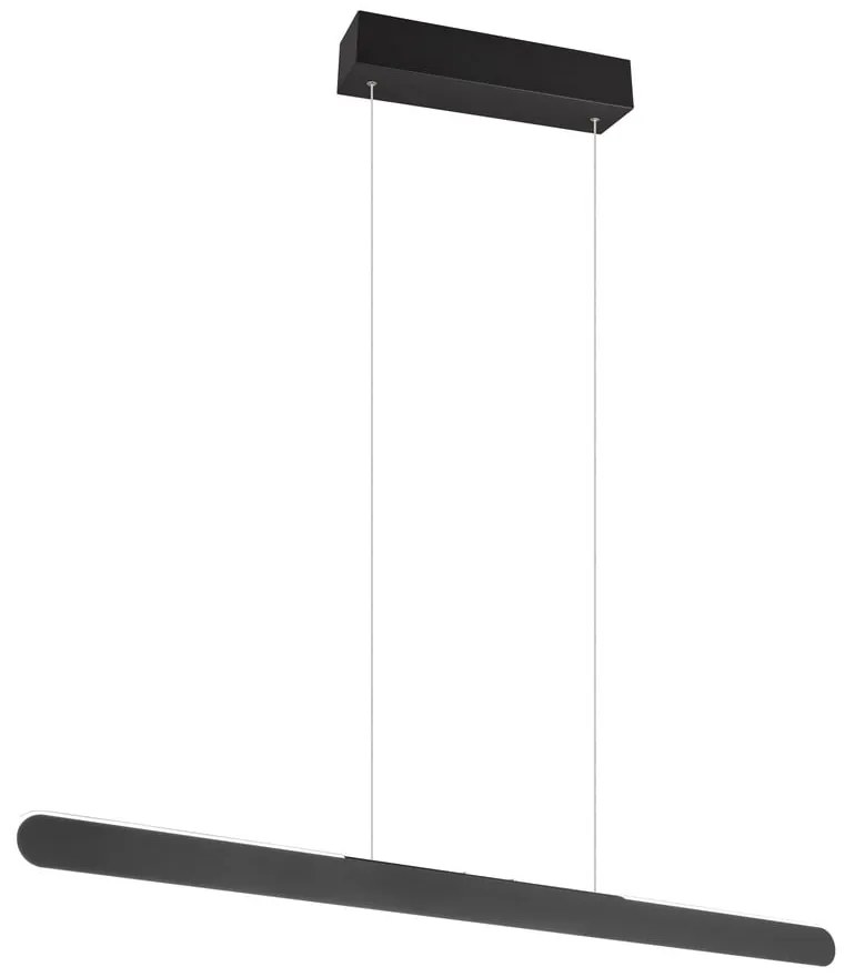 Lustră neagră LED Helios – Trio