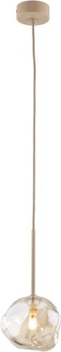 Brilagi - Lustră pe cablu VULCANO 1xG9/8W/230V Ø 15 cm bej/bej fumuriu