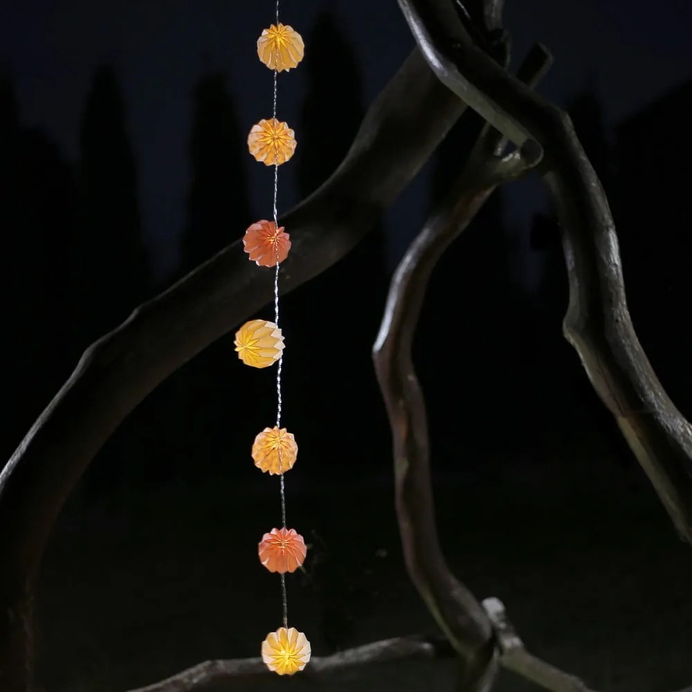 Ghirlandă luminoasă cu LED DecoKing Ball, lungime 1,65 m, 10 beculețe