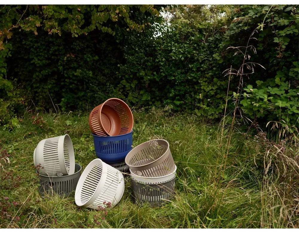 Coș de rufe negru din plastic 35 l Ume – Zone