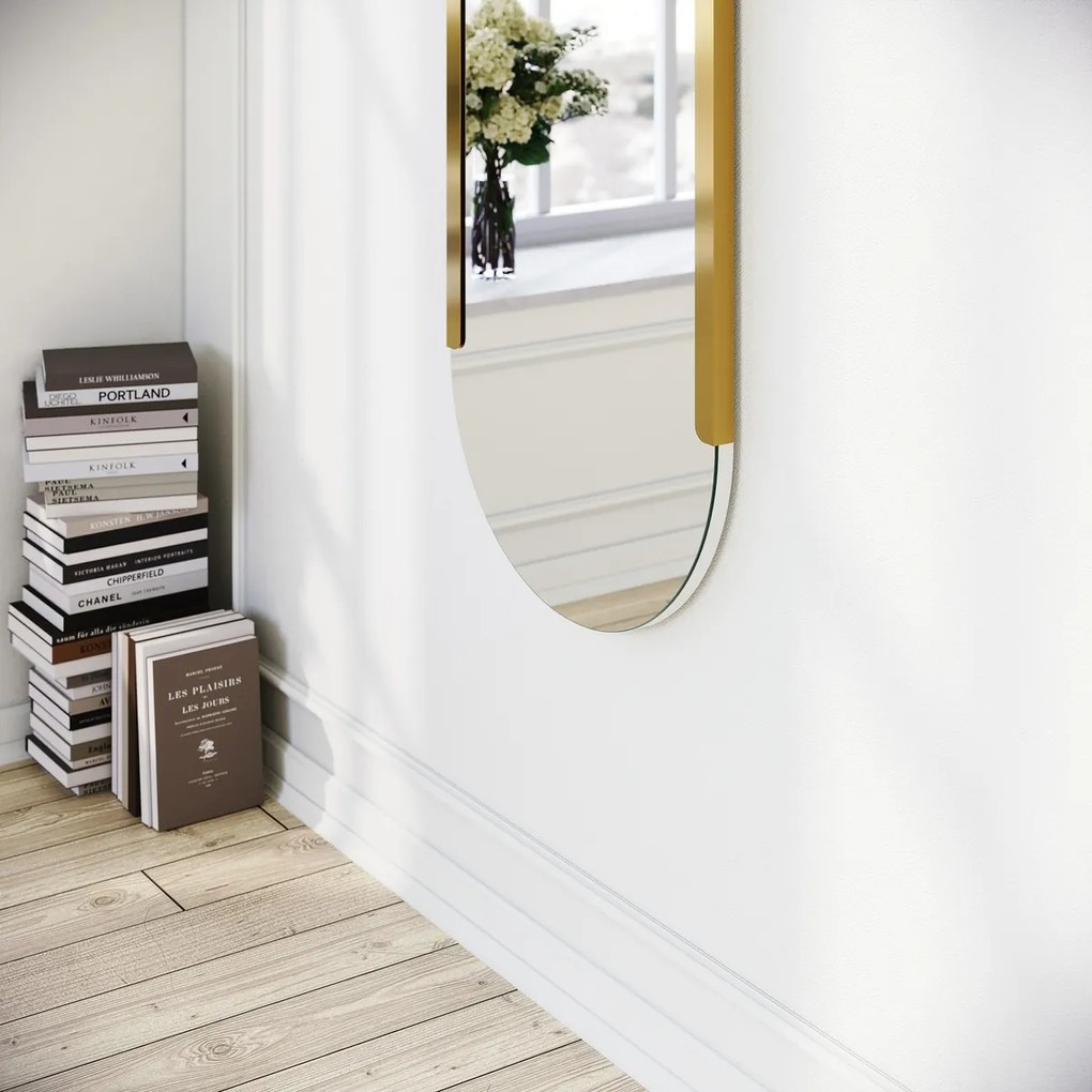 Oglindă Caprice Gold 50 x 150 cm