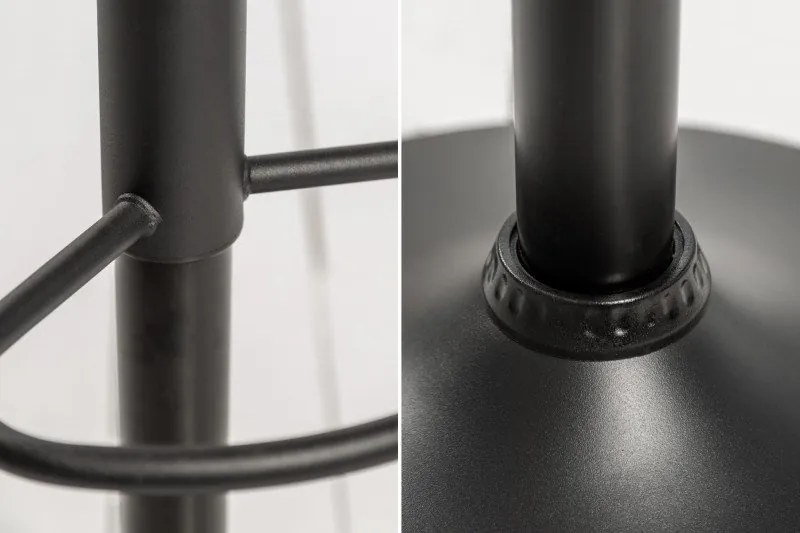 Set 2 scaune de bar Portland catifea galben mustar