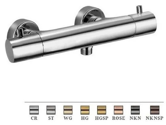 Baterie de duș Paffoni LIGHT crom lucios