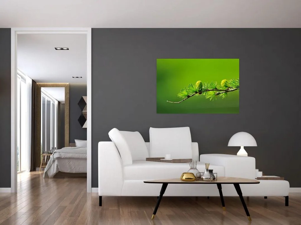 Tablou con verde (90x60 cm)