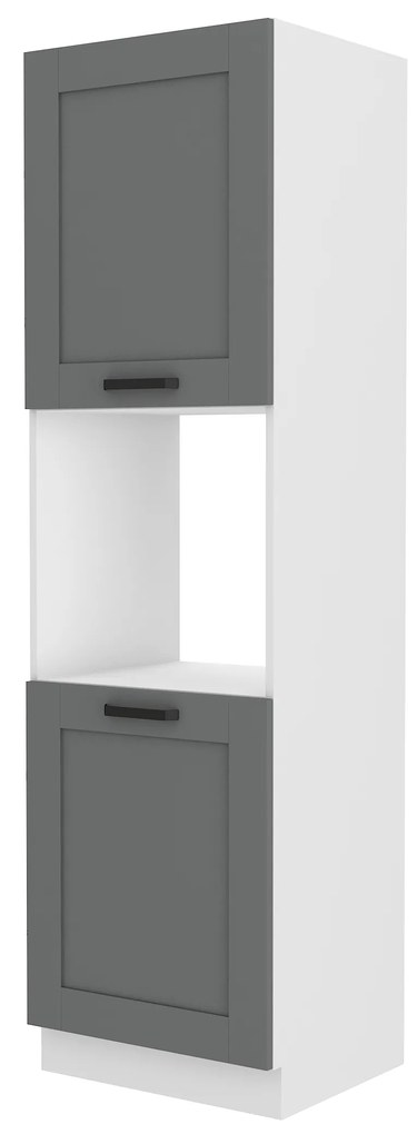 Dulap de bucătărie pentru alimente Lucid 60 DP 210 2F (dustgrey + alb). 1045562