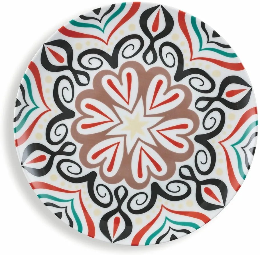 Set veselă din gresie și porțelan 18 piese Villa d'Este Sharm