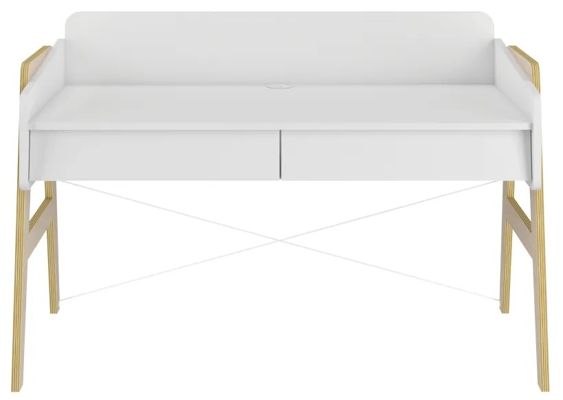 OFERTA Birou de scris pentru copii alb SO SIXTY Calitatea II.