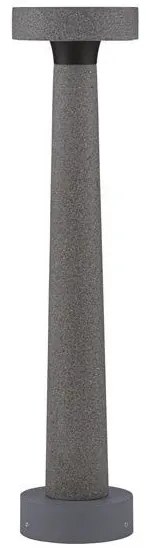 Stalp LED din ciment pentru exterior IP65 Cram Gray H-50cm