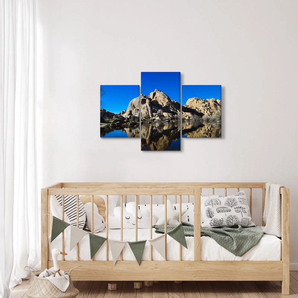 Tablou oglinzirea pietrelor (90x60 cm)