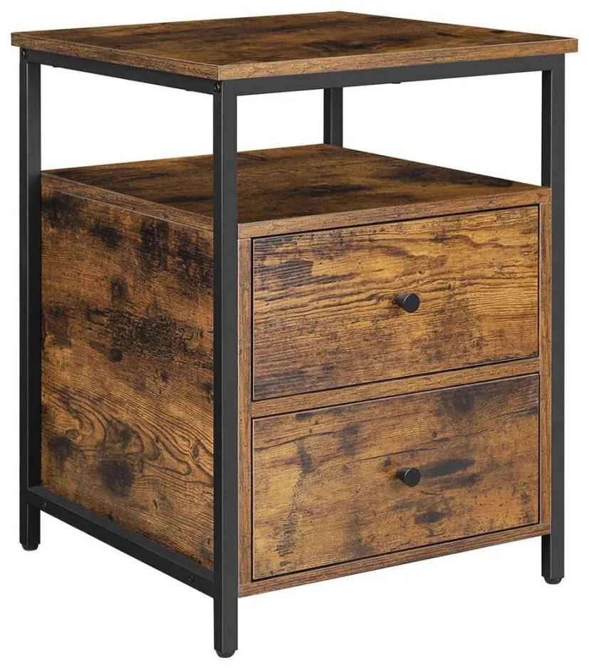 Noptieră ARIN maro/negru