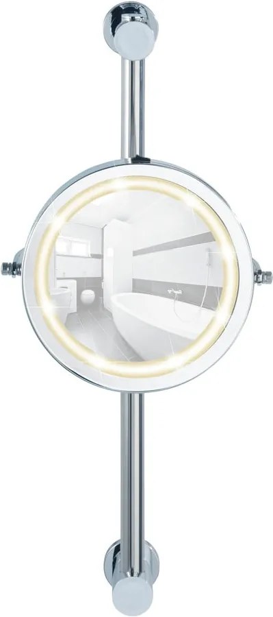 Oglindă cosmetică de perete cu LED WWenko Power-Loc Carpi