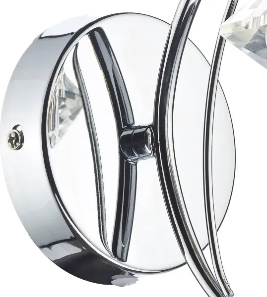 Där Lighting LUT0750 - Lampă de perete LUTHER 1xG9/40W/230V crom lucios