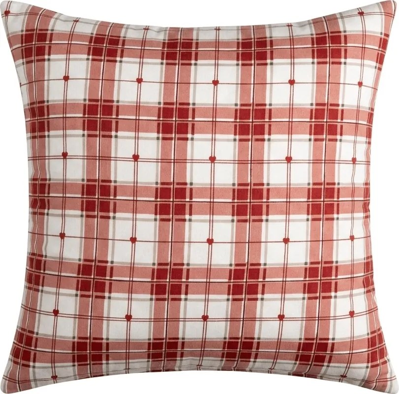 Husa pentru perna din microfibra TARTAN HEART 45x45 cm, colorat