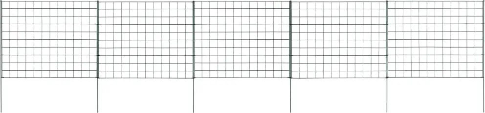 vidaXL Set gard de grădină, verde, 77,5 x 64 cm