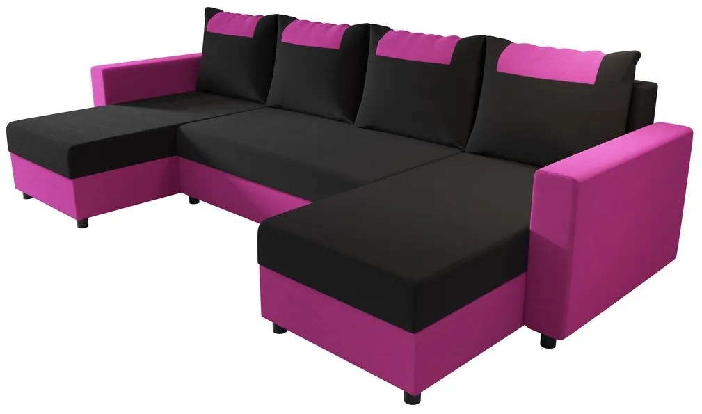 Expedo Colțar extensibil în formă de U COOPER, 298x144, rainbow 15/rainbow 28