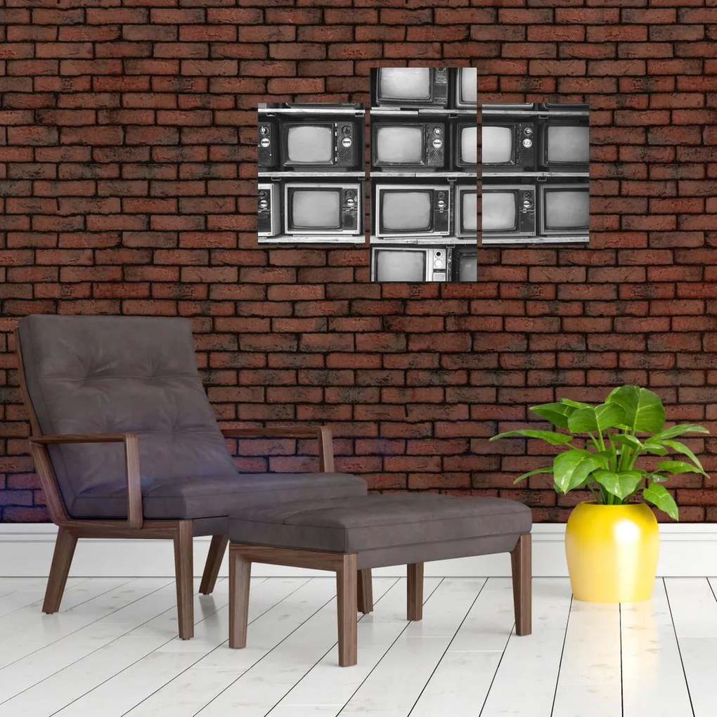 Tablou - Retro TV (90x60 cm)
