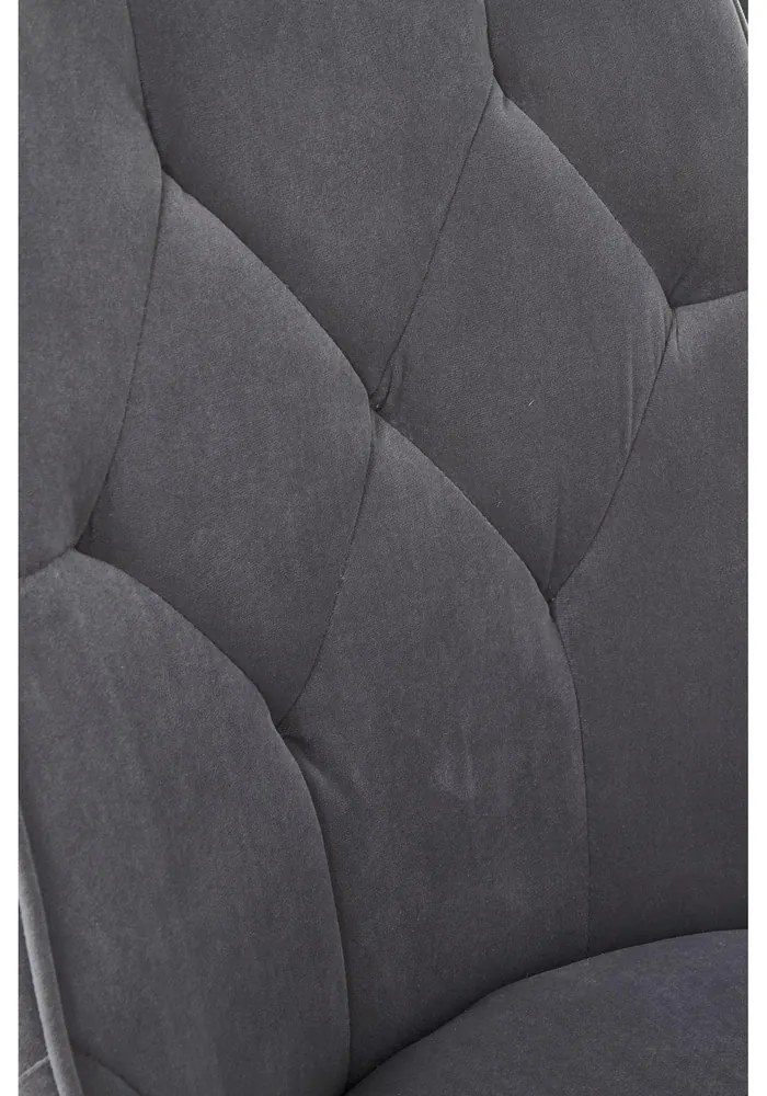 Scaun de bucaterie Marien, gri/negru