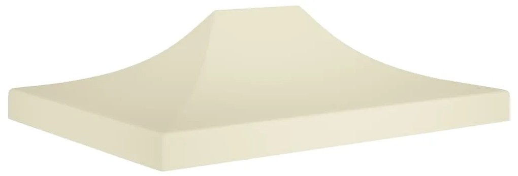 vidaXL Acoperiș pentru cort de petrecere, crem, 4 x 3 m, 270 g/m²