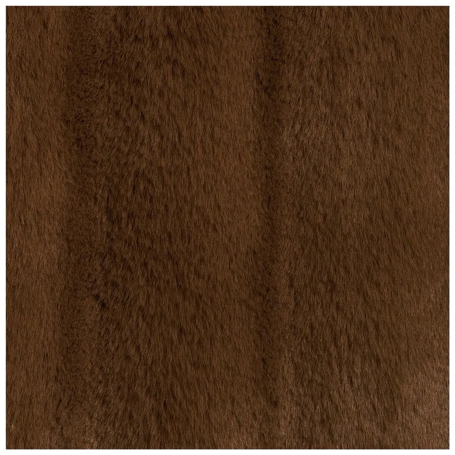 Pătură maro din blană artificială 130x180 cm Galena – House Nordic