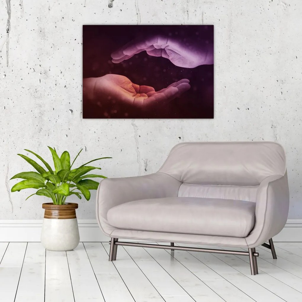 Tablou cu mâini (70x50 cm)