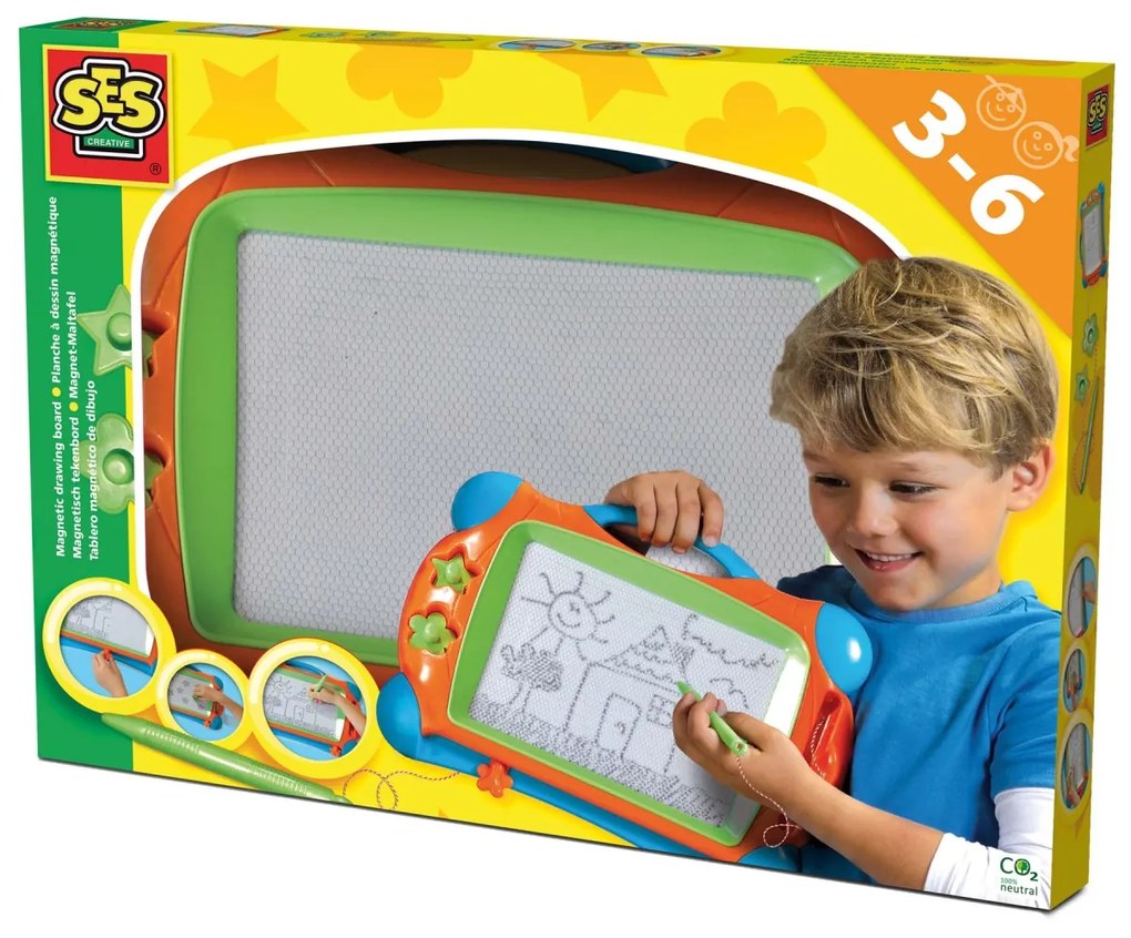 Set creativ de jucarie - Tabla de desen magnetica