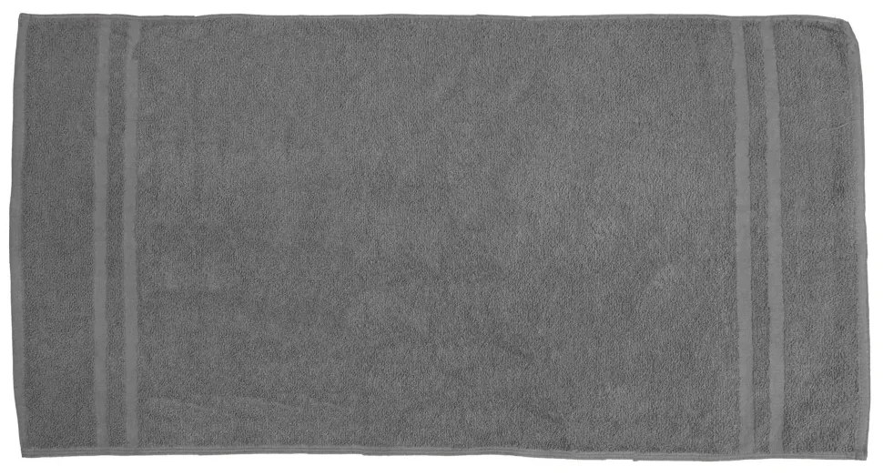 Prosop BASIC DUAL 50 x 100 cm gri, 100% bumbac