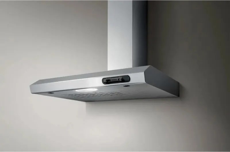 Hota Elica Verve IX 50, 52 W, 50 cm, Clasa C, 205 m³/h, Iluminare LED, Otel inoxidabil