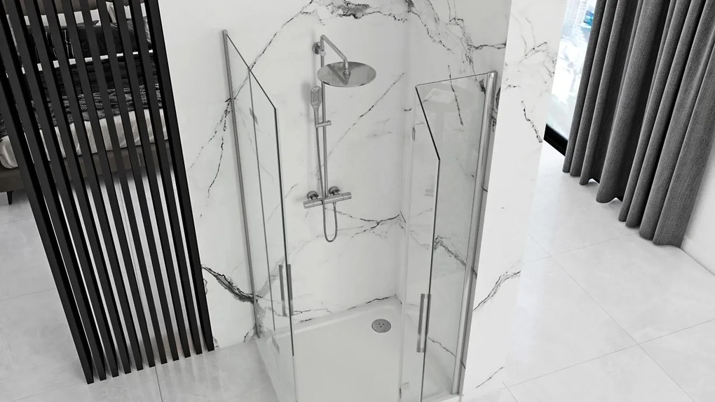 Cabina dus Rea Molier Chrome Double 90x100