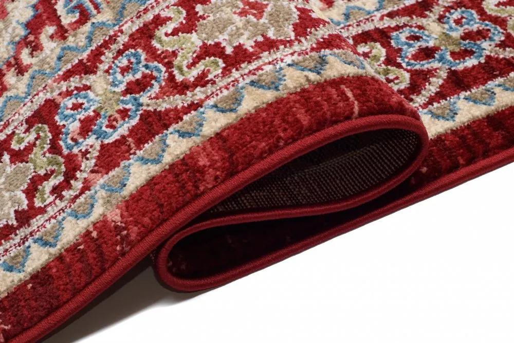 Covor oriental roșu în stil marocan Šírka: 200 cm | Dĺžka: 305 cm