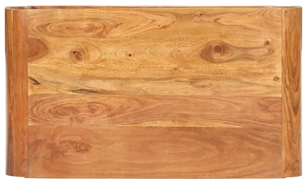 Masuta de cafea, 90x50x30 cm, lemn masiv de acacia