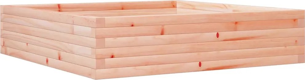 vidaXL Jardinieră de grădină, 100x100x23 cm, lemn masiv Douglas