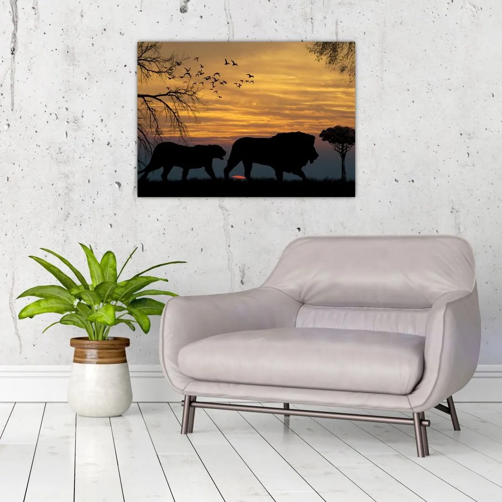 Tablou cu Safari (70x50 cm)