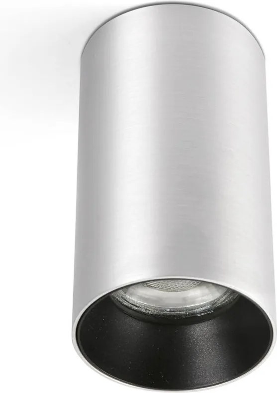 Spot aplicat pentru tavan si plafon design modern STAN aluminiu/negru