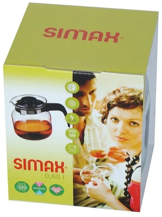 Cafetiera termorezistenta, infuzor 650 ml Simax 3092