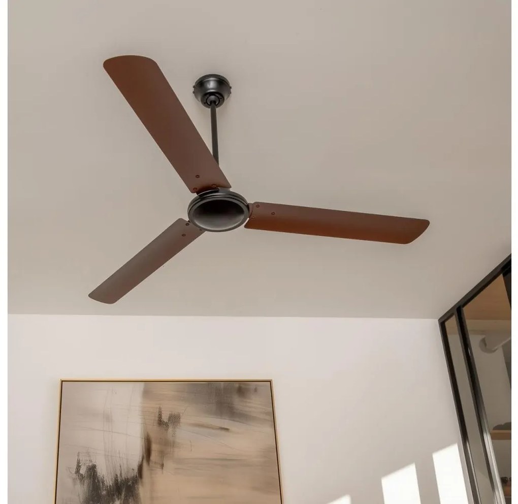 ZEVENTI - Ventilator de tavan TOFINO maro