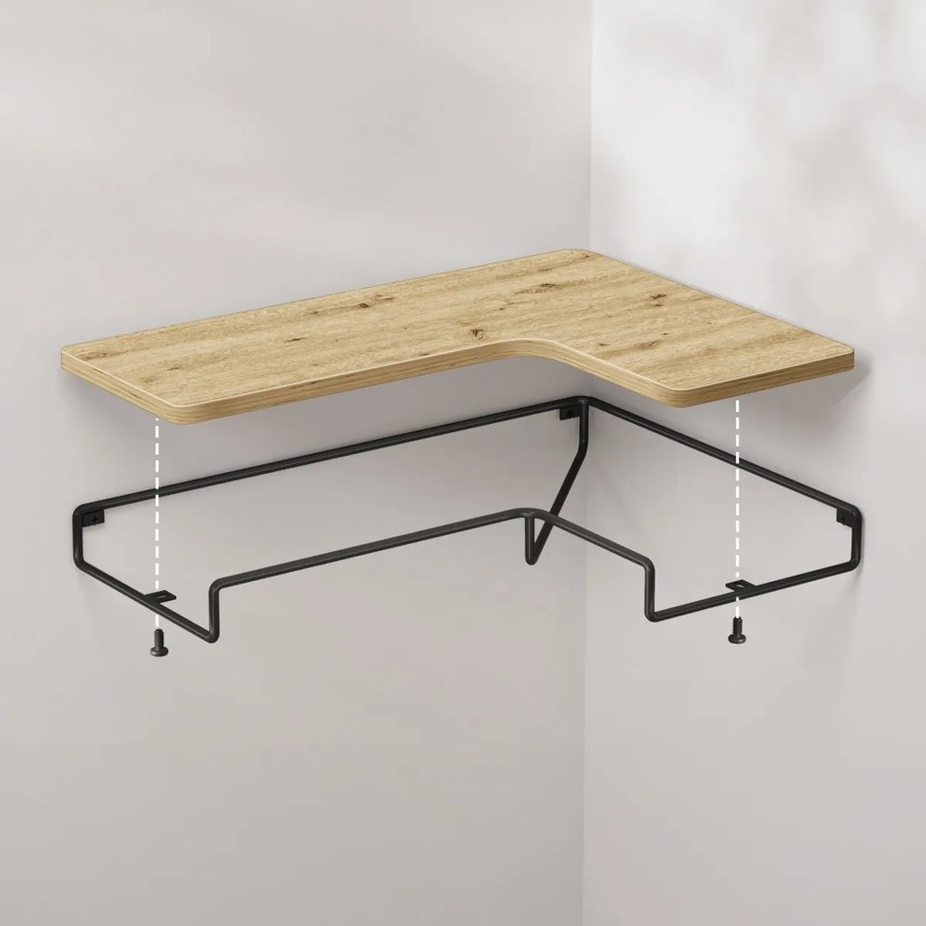 Etajere de colt TAYLOR ARTISAN, set 2 bucati