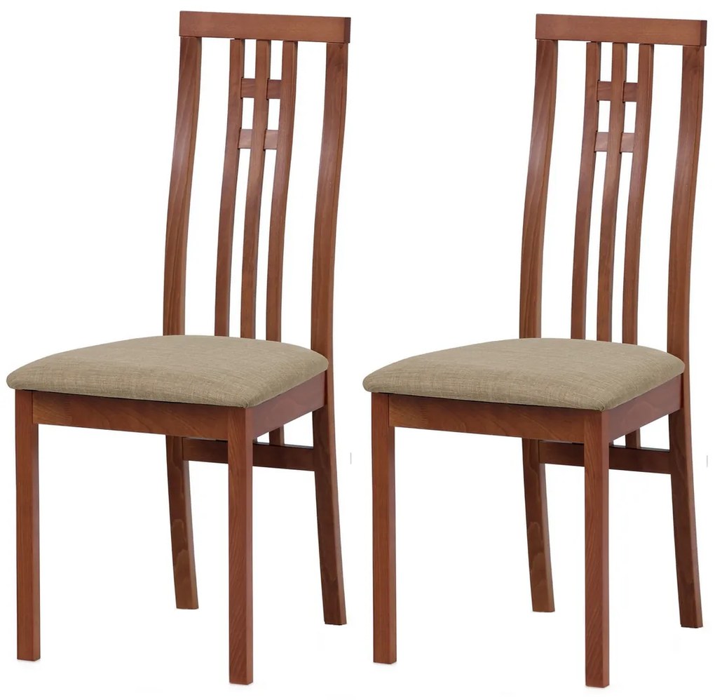 Set de scaune de sufragerie BC-2482, cireș, 2 buc