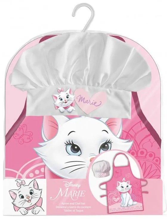 Disney Marie Whiskers set de 2 bucăți șorț pentru copii