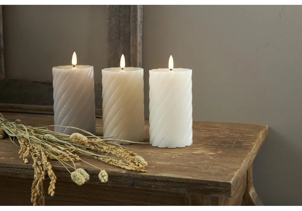 Lumânare LED (înălțime 15 cm) Flamme Swirl – Star Trading