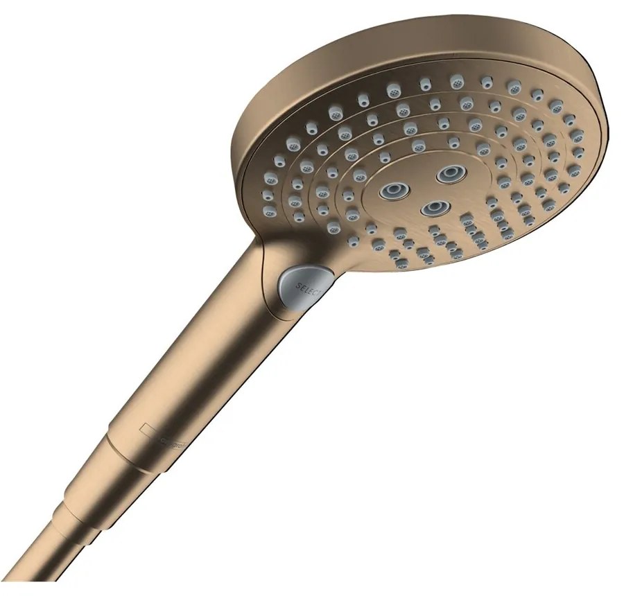 Para de dus Hansgrohe Raindance Select S 120 bronz periat PowderRain 3 functii