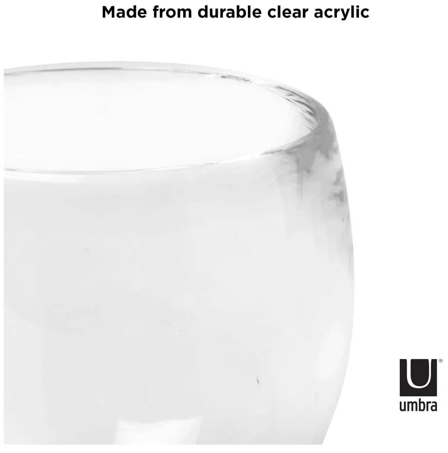 Suport pentru periuța de dinți din plastic Droplet – Umbra