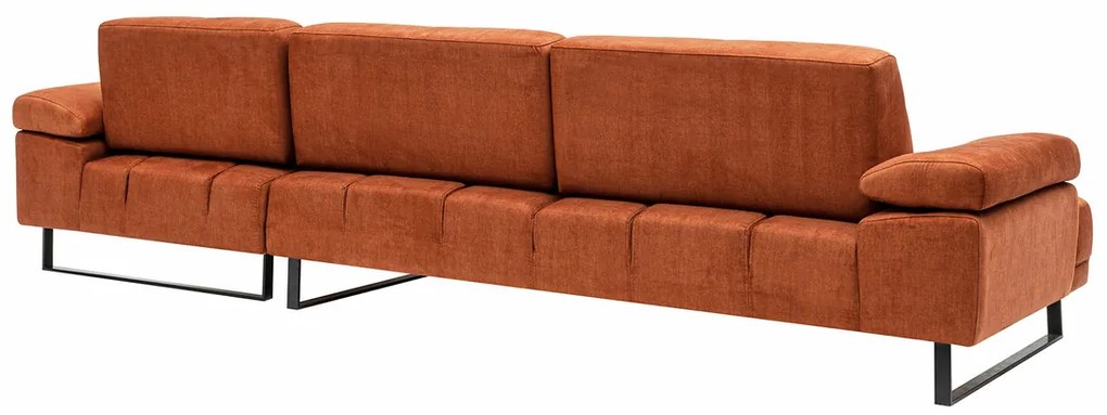 Canapea de colț Mustang Small Right Orange