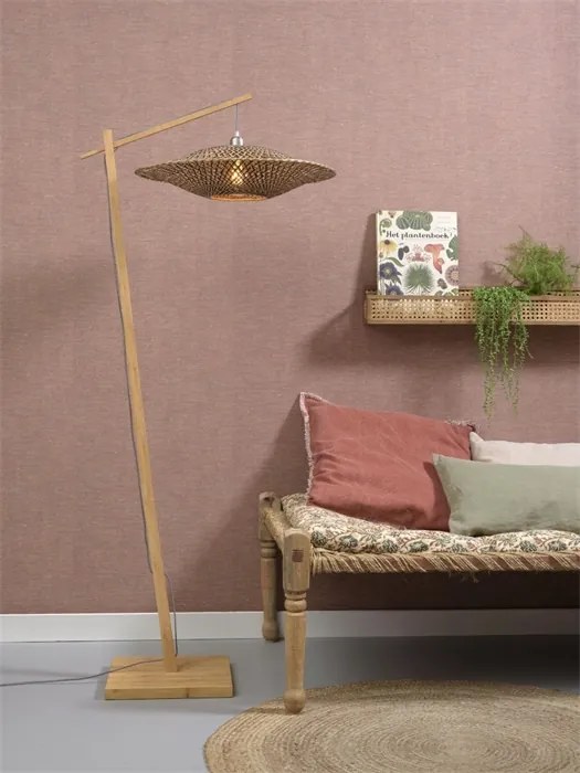 Lampadar din bambus Bali M natur, 60cm